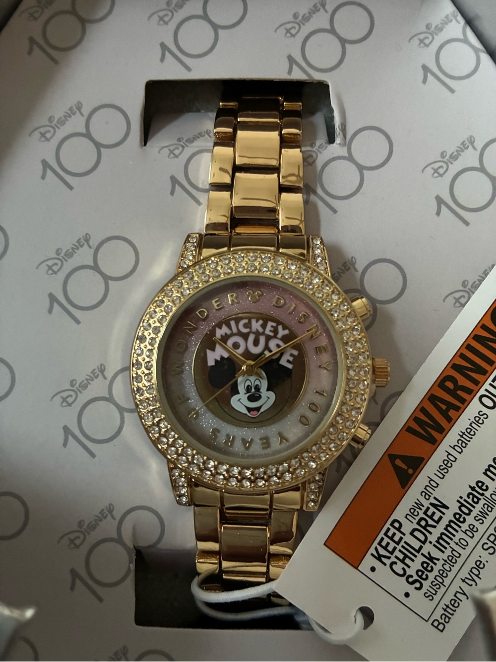 Disney 100 years of Wonder Mickey Mouse Collectible Watch